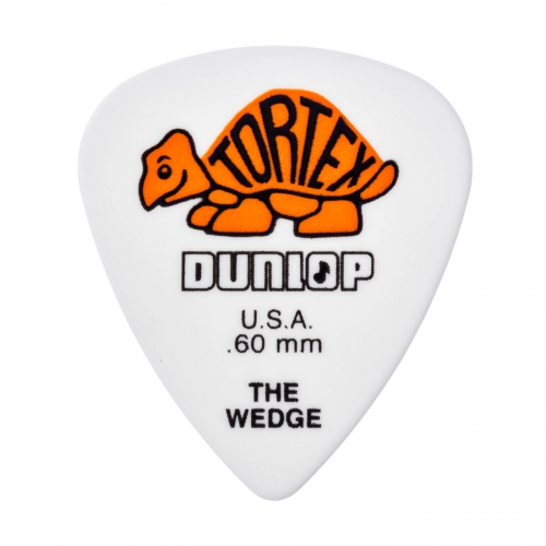 Dunlop Tortex Wedge Picks, Player′s Pack, 0,60 mm
