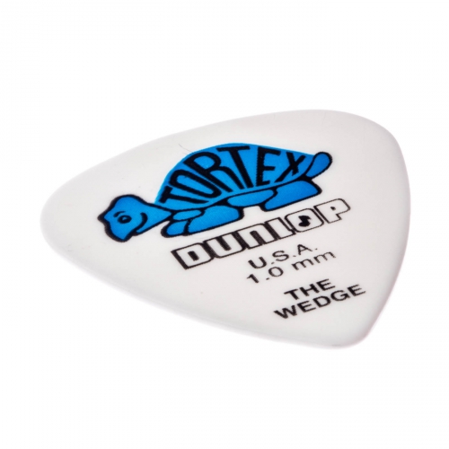 Dunlop Tortex Wedge Picks, Player′s Pack, 1.00 mm