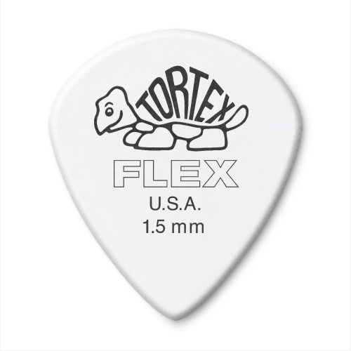 Dunlop Tortex Flex Jazz III Picks, Player′s Pack, 1.50 mm