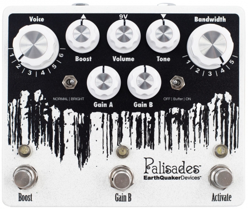 EarthQuaker Devices Palisades V2 Mega Ultimate Overdrive efekt elektrick kytary