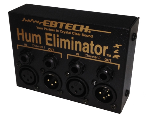 Morley EBTECH Hum Elminator 2 channel Box XLR