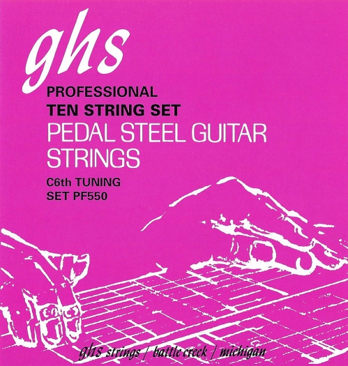 GHS Pedal Steel Nickel Rockers