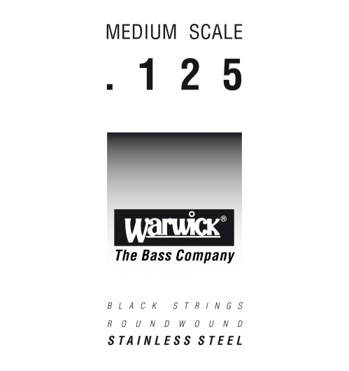 Warwick 39125 Black Label.125, Medium Scale
