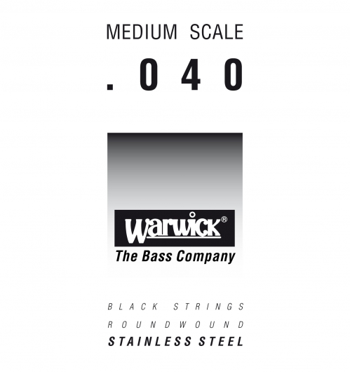 Warwick 39040 Black Label.040, Medium Scale