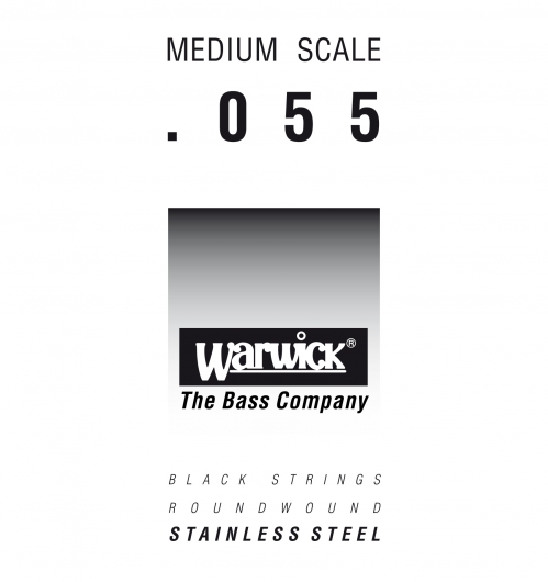Warwick 39055 Black Label.055, Medium Scale