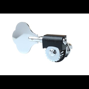 Grover Lightweight Bass Machine Heads, Black / 2 + 2