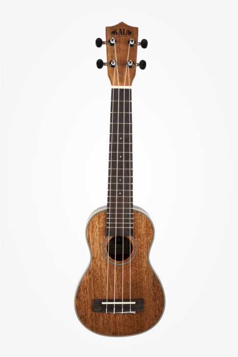 KALA Gloss Mahogany Soprano Long Neck Ukulele