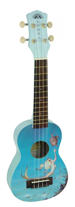 Luna Aurora v2 Uke Mermaid