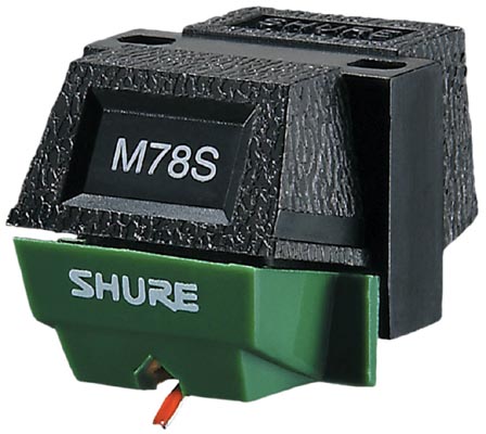 Shure M78S gramofonov vloka