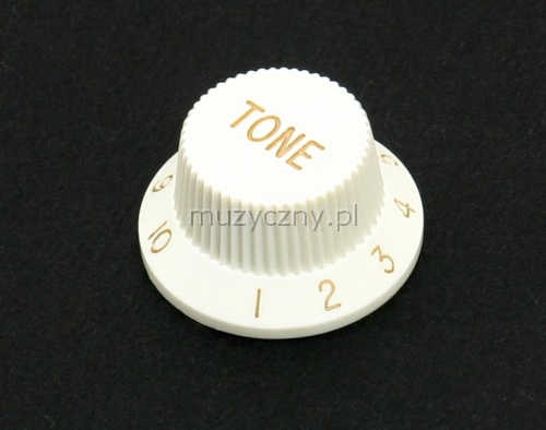 Fender knob ″Tone″ white
