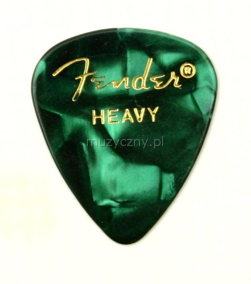 Fender Green Moto heavy kytarové trsátko Fender Green Moto heavy kytarové trsátko