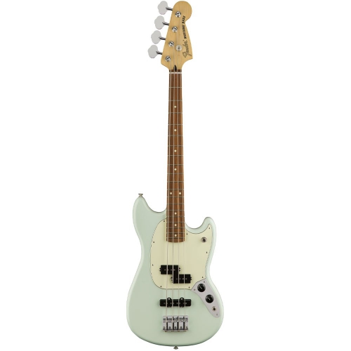 Fender Mustang Bass Pj Pau Ferro Fingerboard Sonic Blue