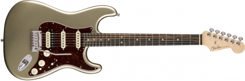 Fender American Elite Stratocaster Hss Shawbucker, Ebony Fingerboard, Champagne