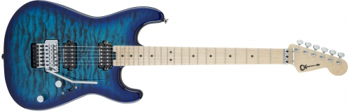 Charvel Pro-Mod San Dimas Style 1 Hh Fr M Qm, Maple Fingerboard, Chlorine Burst