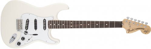 Fender Ritchie Blackmore Stratocaster RW Olympic White elektrick kytara