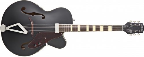 Gretsch G100bkce Synchromatic Archtop Cutaway Electric, Rosewood Fingerboard, Flat Black