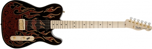 Fender James Burton Telecaster ML Red Paisley elektrick kytara