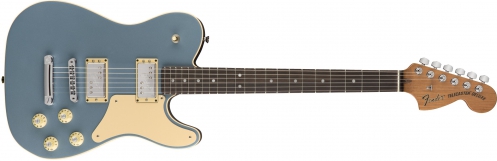 Fender Limited Edition Troublemaker Tele Deluxe, Rosewood Fingerboard, Ice Blue Metallic
