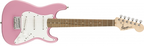 Fender Mini Strat Laurel Fingerboard, Pink