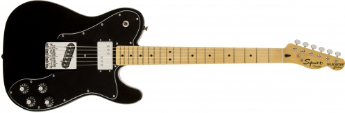 Fender Vintage Modified Telecaster Custom, Maple Fingerboard, Black