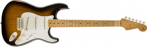 Fender Road Worn ′50s Stratocaster Maple Fingerboard, 2-Color Sunburst