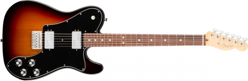 Fender American Pro Telecaster Deluxe Shaw Bucker Rosewood Fingerboard, 3-Color Sunburst