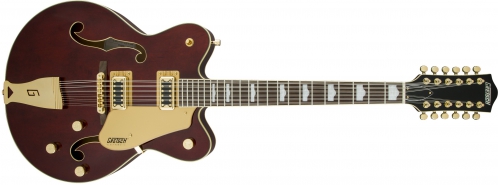 Gretsch G5422g-12 Electromatic Hollow Body Double-Cut 12-String With Gold Hardware, Walnut Stain
