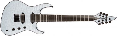 Jackson Usa Signature Chris Broderick Soloist Ht7, Ebony Fingerboard, Transparent White Jackson Usa Signature Chris Broderick Soloist Ht7, Ebony Fingerboard, Transparent White