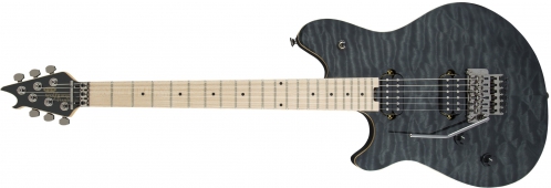 Evh Wolfgang Wg Standard Lh, Maple Fingerboard, Transparent Black