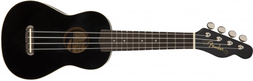 Fender Venice Soprano Uke, Black