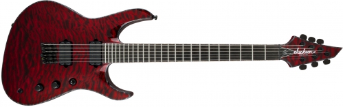 Jackson Usa Signature Chris Broderick Soloist Ht6, Ebony Fingerboard, Transparent Red