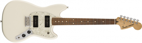 Fender Mustang 90, Pau Ferro Fingerboard, Olympic White