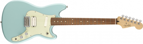 Fender Duo-Sonic Hs, Pau Ferro Fingerboard, Daphne Blue