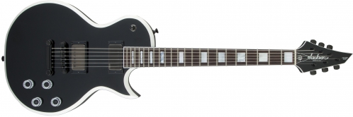 Jackson Usa Signature Marty Friedman Mf-1, Rosewood Fingerboard, Gloss Black With White Bevels