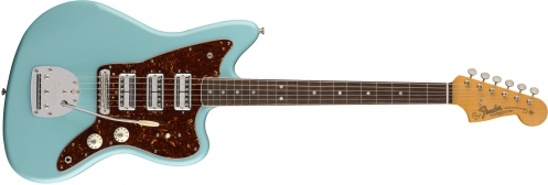 Fender Limited Edition 60th Anniversary Triple Jazzmaster Rosewood Fingerboard, Daphne Blue