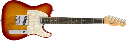 Fender American Elite Telecaster, Ebony Fingerboard, Aged Cherry Burst