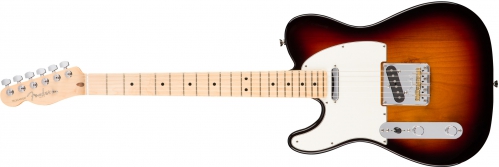 Fender American Pro Telecaster Left-Hand, Maple Fingerboard, 3-Color Sunburst