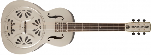 Gretsch G9231 Bobtail Steel Square-Neck A.E., Steel Body Spider Cone Resonator Guitar