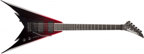 Jackson Pro Series Signature Phil Demmel Demmelition King V Ebony Fingerboard, Red Tide Fade