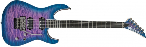 Jackson Pro Series Soloist Sl2q Mah, Ebony Fingerboard, Northern Lights