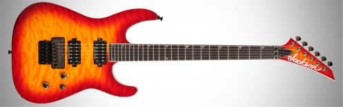 Jackson Usa Soloist Sl2h, Ebony Fingerboard, Burnt Cherry Sunburst