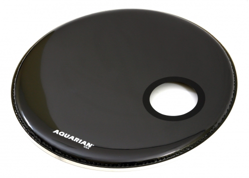 Aquarian 20″SMPTCC/BK Classic Clear Ported potah na buben