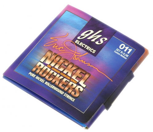 GHS NICKEL ROCKERS struny pro elektrickou kytaru, Custom Medium, .011-.052, Rollerwound