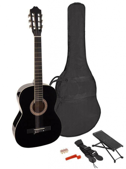 Martinez MTC 244 PB Black natural klasick kytara