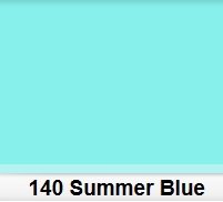 Lee 140 Summer Blue 50x60cm