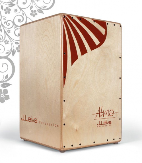 J.Leiva Percussion Cajon Model Alma Red