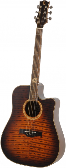Baton Rouge Burnt Cut EQ elektricko-akustick� kytara