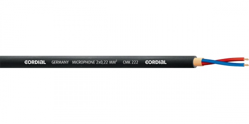 Cordial CMK 222 Black mikrofonn kabel
