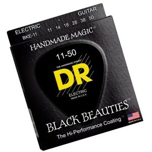 DR BKE-11 Black Beauties Extra Life struny na elektrickou kytaru