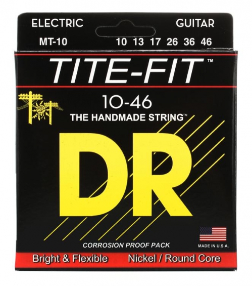 DR MT-10 Hi-Beam struny na elektrickou kytaru